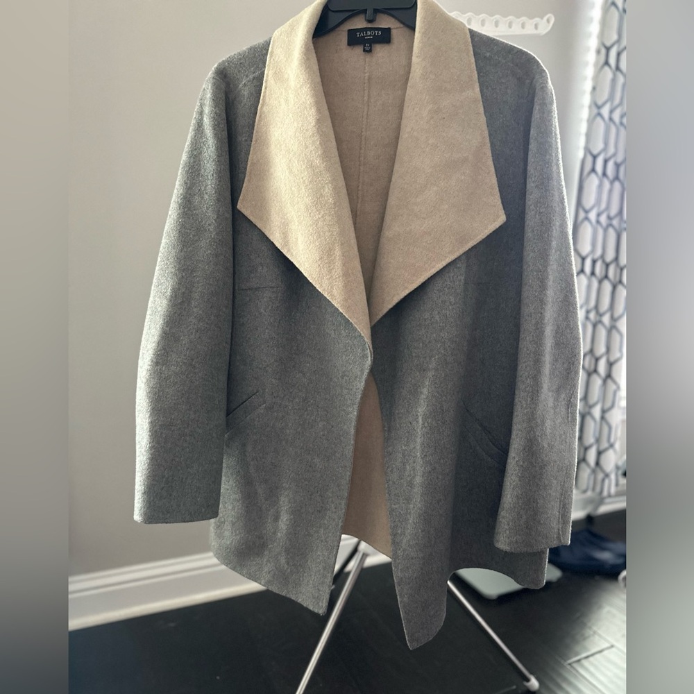 Talbots Woman 3XL light weight wool jacket.